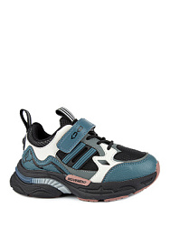 Кроссовки, цвет: черный-серый, артикул: 721003-1