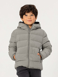 Куртка демисезонная, цвет: серый, артикул: OKBCK08-91