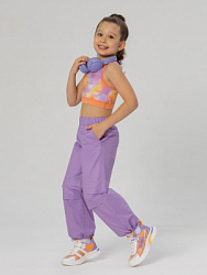 Брюки утепленные, цвет: сиреневый, артикул: PKGCP09-V1