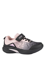 Кроссовки, цвет: черный-розовый, артикул: 731111с-1