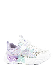 Кроссовки, цвет: сиреневый-белый, артикул: 72432н-2
