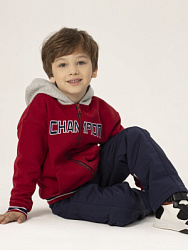 Толстовка трикотажная, цвет: бордовый, артикул: OKBCJ02-HA