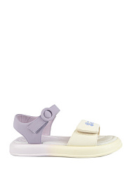 Сандалии, цвет: бежевый-сиреневый, артикул: 33901п-1