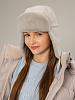 Ушанка, цвет: молочный, артикул: GHAT-3008-01