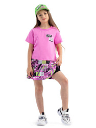 Юбка-шорты, цвет: розовый, артикул: LKGCS05-K1