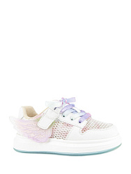 Кроссовки, цвет: белый-розовый, артикул: 72855н-1