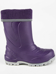 Резиновая обувь, цвет: темно-фиолетовый, артикул: 1579т