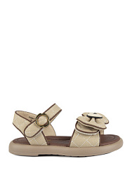 Сандалии, цвет: бежевый-коричневый, артикул: 32942п-1
